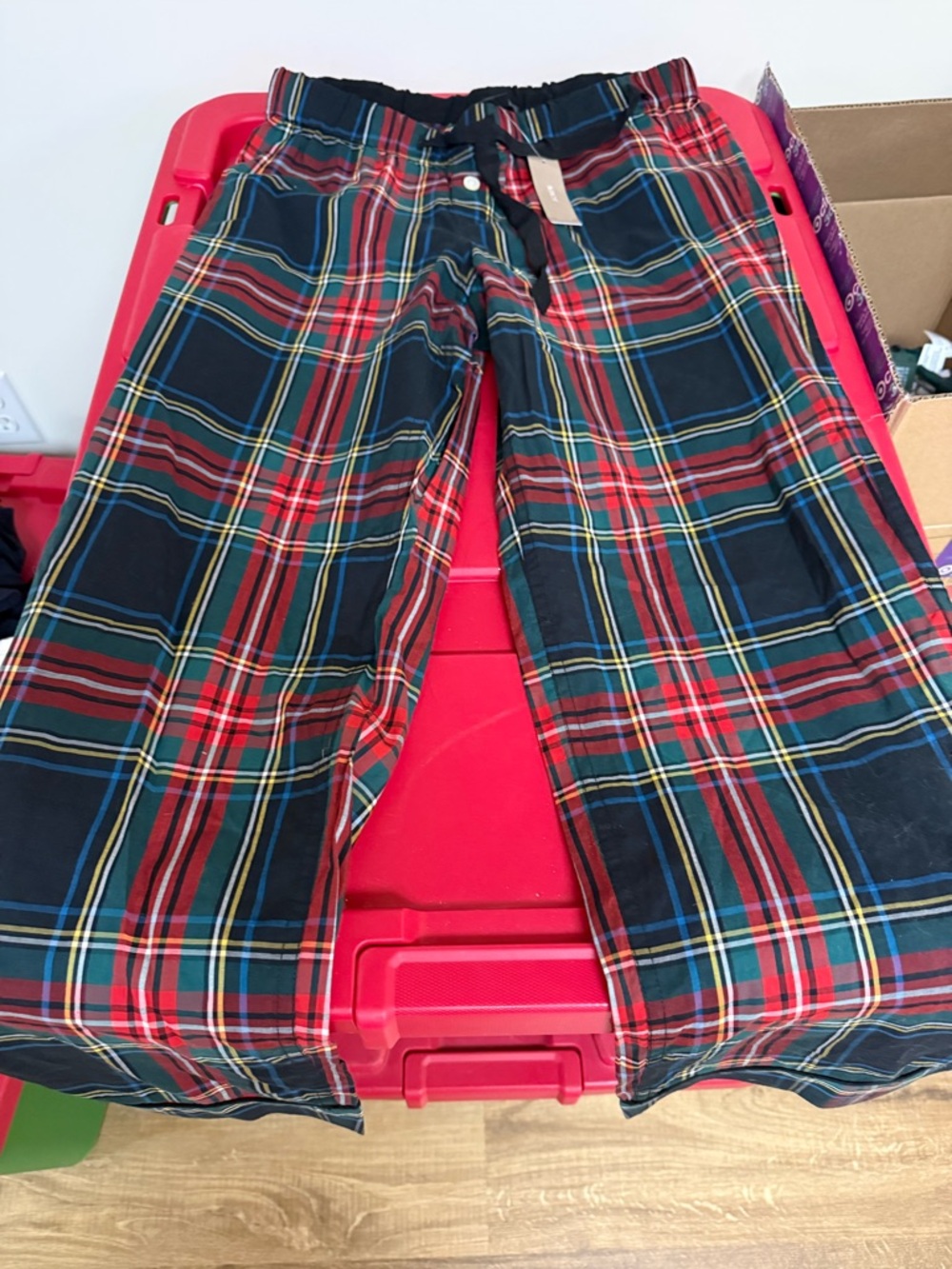 NWT J Crew Plaid Pajama Pants Women’s PXS